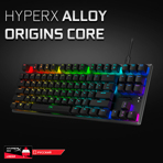 Клавиатура Kingston HyperX Alloy Origins Core (RU + EN)